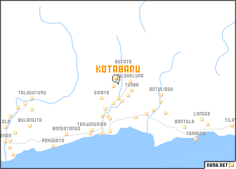 map of Kotabaru