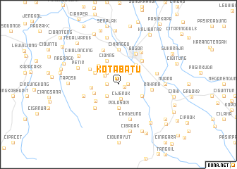 map of Kotabatu