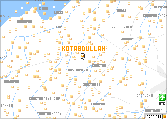 map of Kot Abdullāh