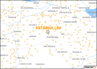 map of Kot Abdullāh