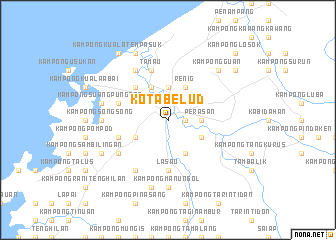 map of Kota Belud