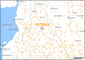 map of Kot Addu