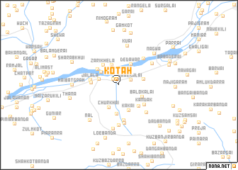 map of Kotah
