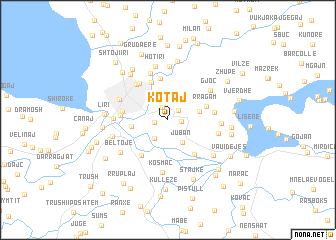 map of Kotaj