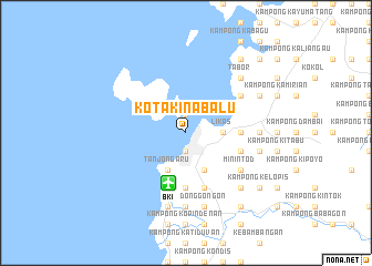 map of Kota Kinabalu