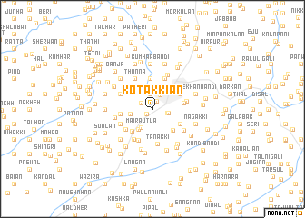 map of Kotakkiān