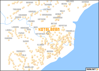 map of Kotalaran
