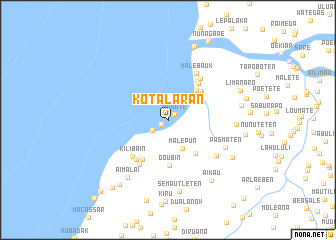 map of Kotalaran