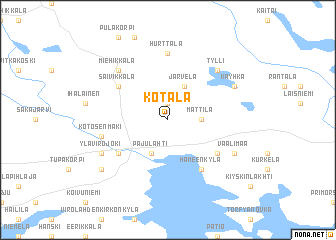 map of Kotala