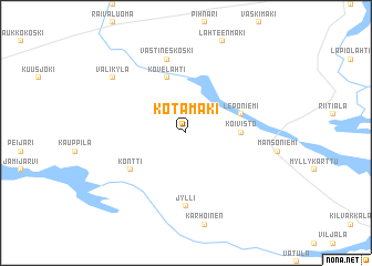 map of Kotamäki