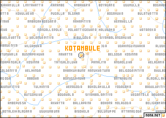 map of Kotambule