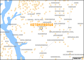 map of Kota Mīr Bānda