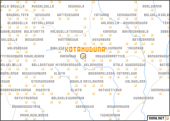 map of Kotamuduna