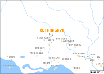 map of Kotanagaya