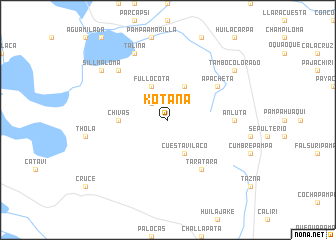 map of Kotaña