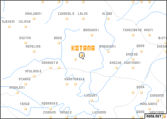 map of Kotana