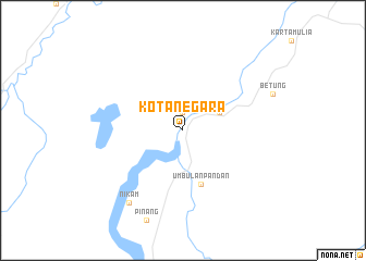 map of Kotanegara
