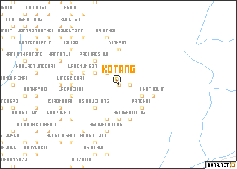 map of Ko-tang