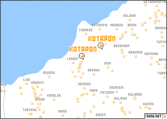 map of Kotapon