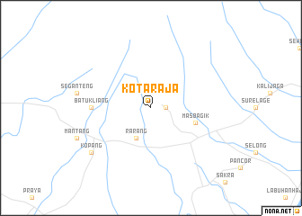 map of Kotaraja