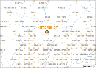 map of Kot Asālat