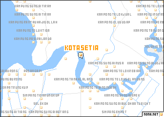 map of Kota Setia