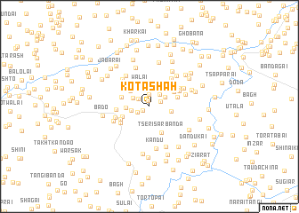 map of Kota Shāh