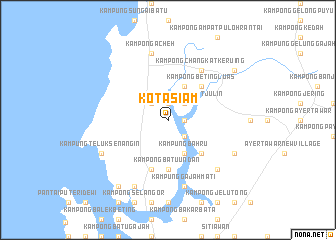 map of Kota Siam