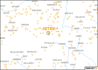 map of Kotasi