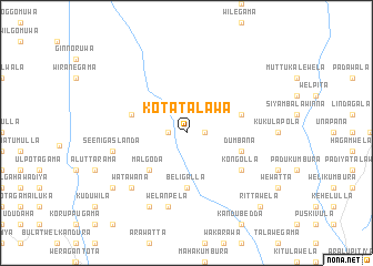 map of Kotatalawa