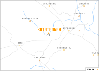 map of Kotatangah