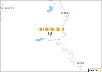 map of Kotawaringin