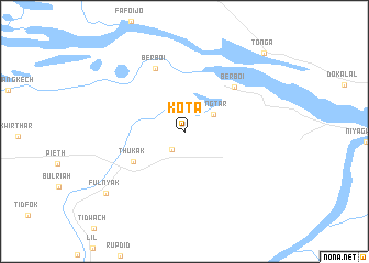 map of Kota