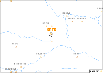 map of Kota