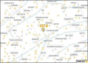 map of Kota