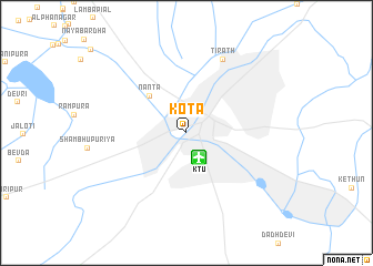 map of Kota