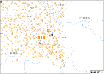 map of Kota