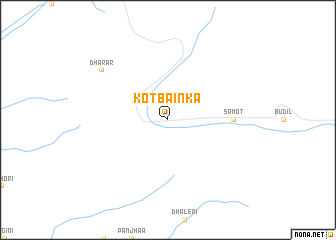map of Kot Bainka