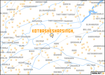map of Kot Basheshar Singh