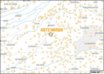 map of Kot Chanda