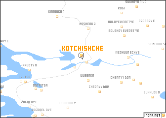 map of Kotchishche