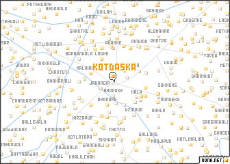 map of Kot Daska