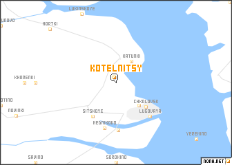 map of Kotel\