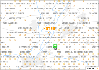 map of Kotem