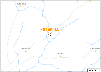 map of Kotepalli