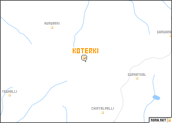 map of Koterki