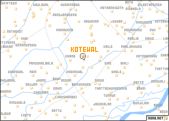 map of Kotewāl