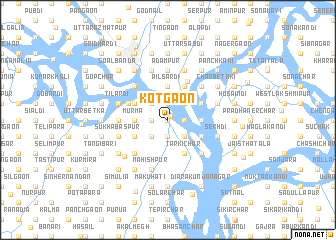 map of Kotgaon
