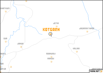 map of Kotgarh