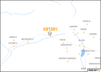 map of Kotgay